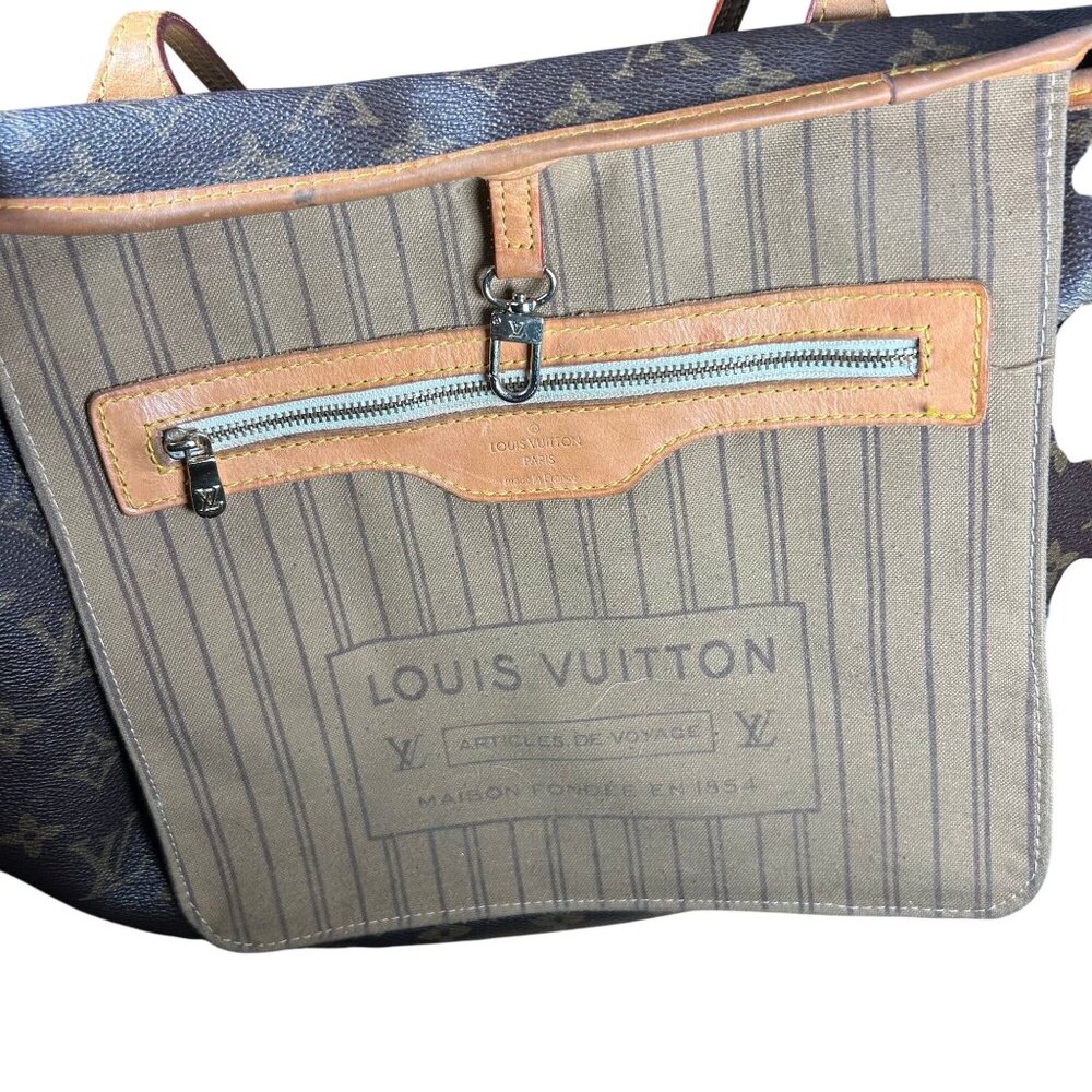 Louis Vuitton Vintage LV Monogram Neverfull MM Tote Bag - Picture 8 of 12